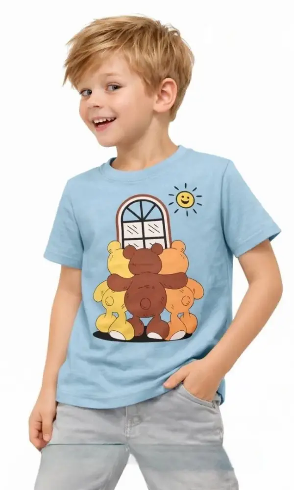 Футболка с принтом для мальчика (5-8 лет)