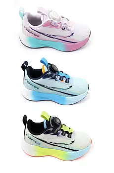 Кроссовки с быстрой шнуровкой детские (р-р 31-36)