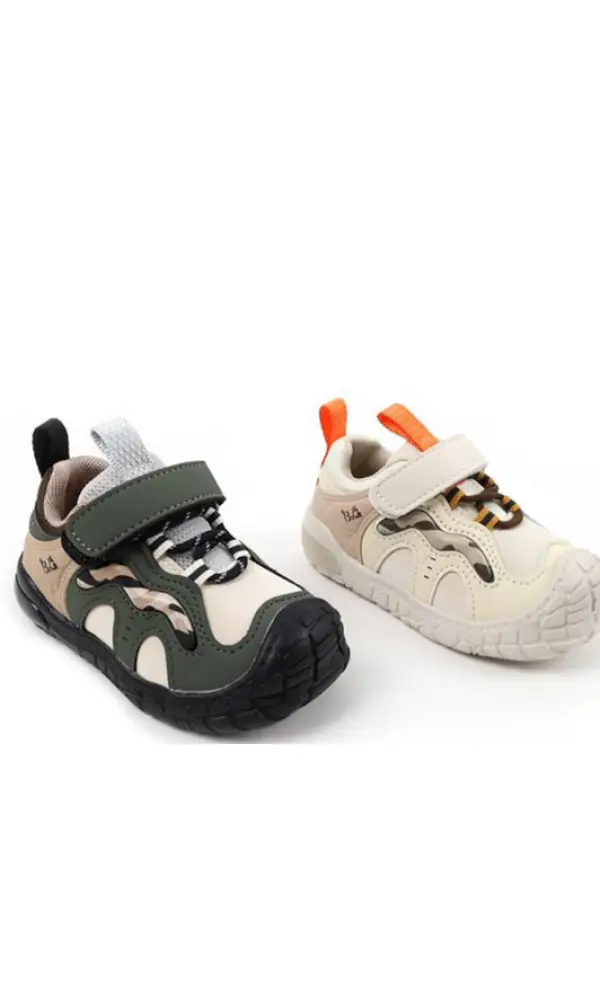 Кроссовки повседневные спортивные на липучке детские (р-р 22-27)