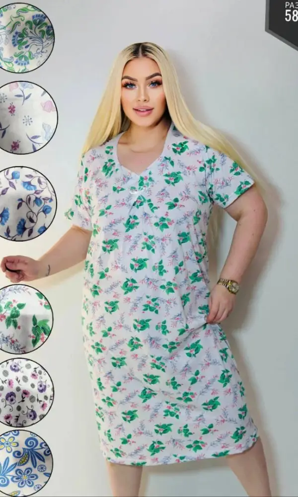 Сорочка ночная женская (р-р 58-68)