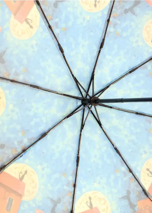 Зонт автомат облегчённый, складной, антиветер