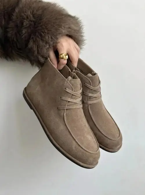 Ботинки из замши зимние женские (р-р 36-41)