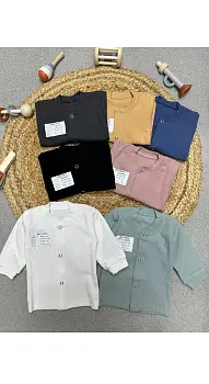 Кофта в рубчик (рост 62-86)