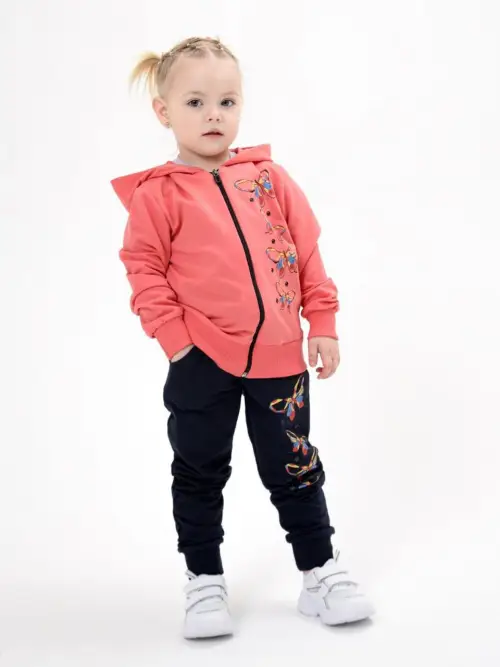 Детский спортивный костюм на девочку, двунитка ( 3-7 лет)