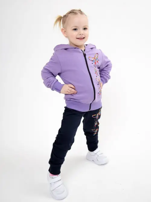 Детский спортивный костюм на девочку, двунитка ( 3-7 лет)