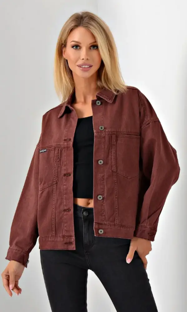 Куртка джинсовая женская (L-5XL)