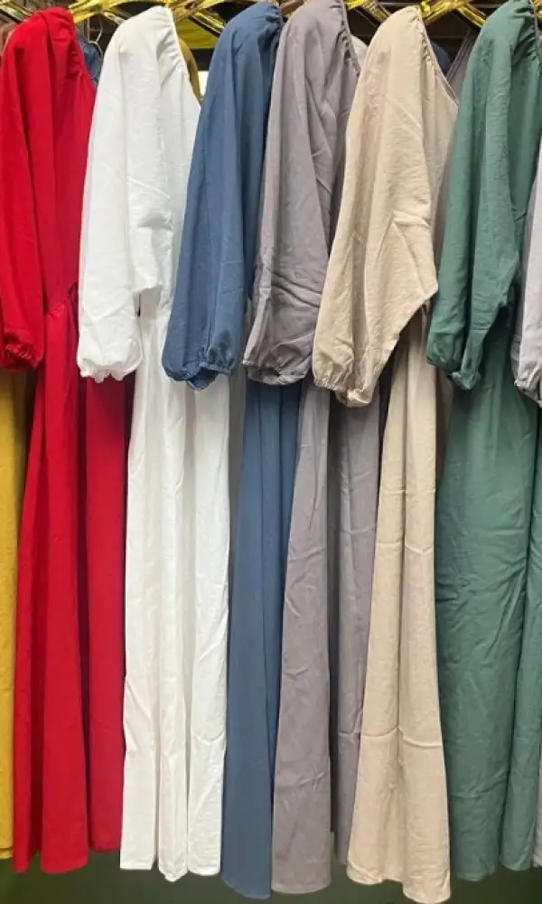 Платье свободного фасона женское, лен ( р-р 42-48)