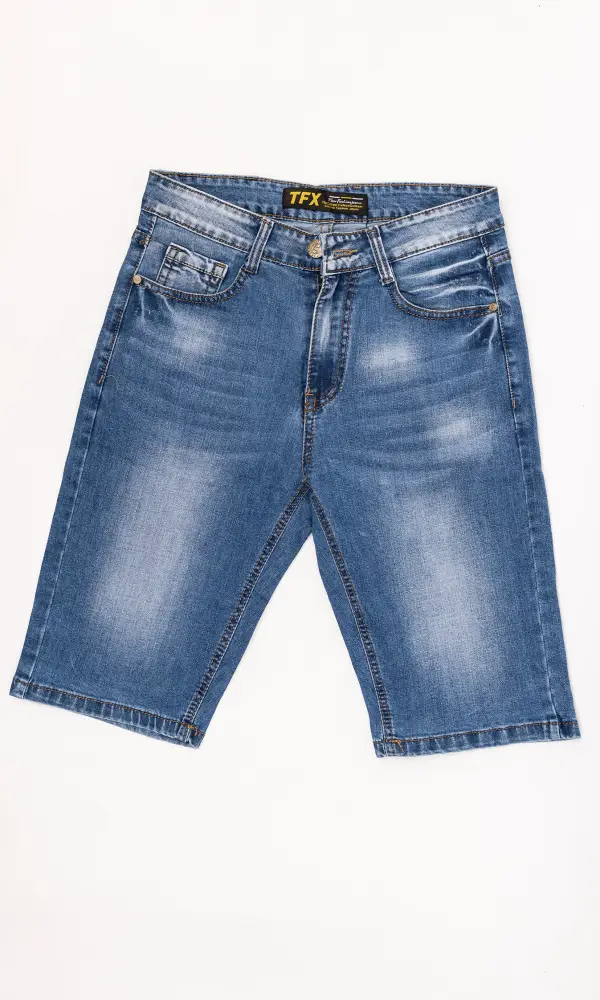 Шорты мужские, джинсовые, синие (р-р 30-36) 
