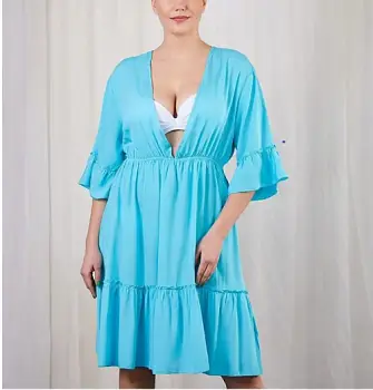 Туника пляжная короткая женская (р-р L-XXL)