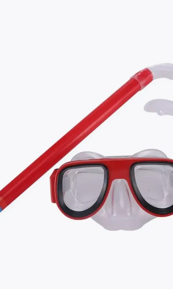 Маска с трубкой для плавания и ныряния ( яркие расцветки)