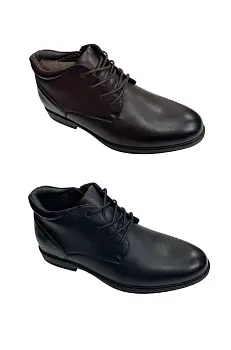 Полуботинки классические зимние мужские р-р 40-45