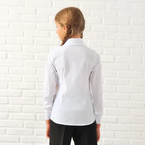 Блузка для девочки с длинным рукавом (6-10 лет) №1