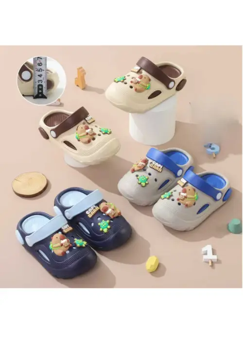 Сабо детские с украшениями р-р 30-35