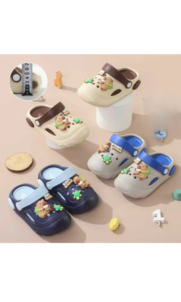 Сабо детские с украшениями р-р 30-35