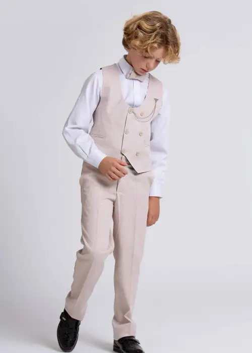 Костюм праздничный с жилетом для мальчика р-р 5-8 лет