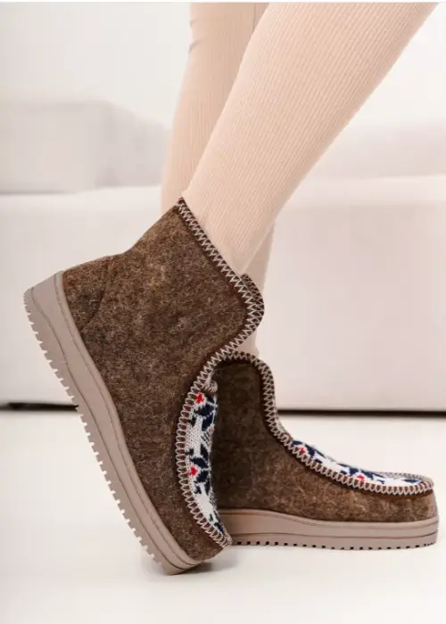 Тапочки бабуши домашние теплые р-р 36-41