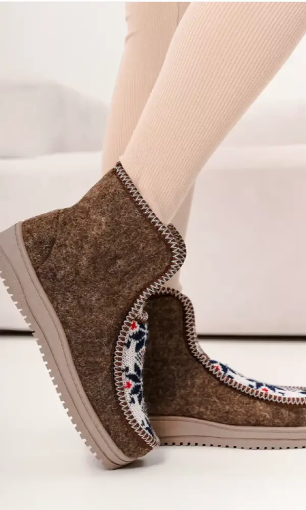 Тапочки бабуши домашние теплые р-р 36-41