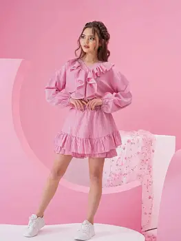 Костюм для девочки юбка-шорты (р-р 36-44)