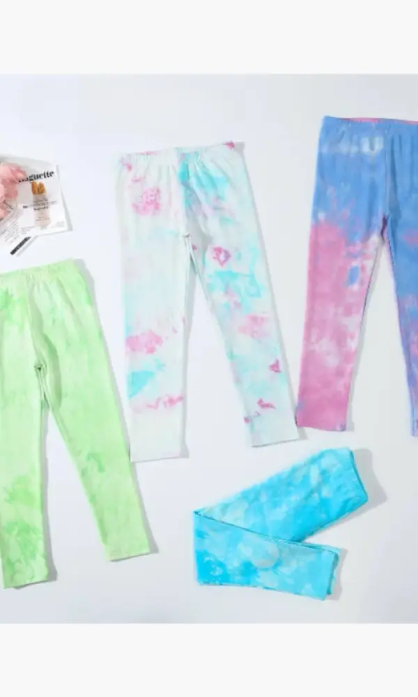 Лосины с принтом для девочки (р-р 100-140)