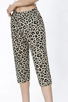 Бриджи женские в клетку, с карманами. Хлопок (46-56)