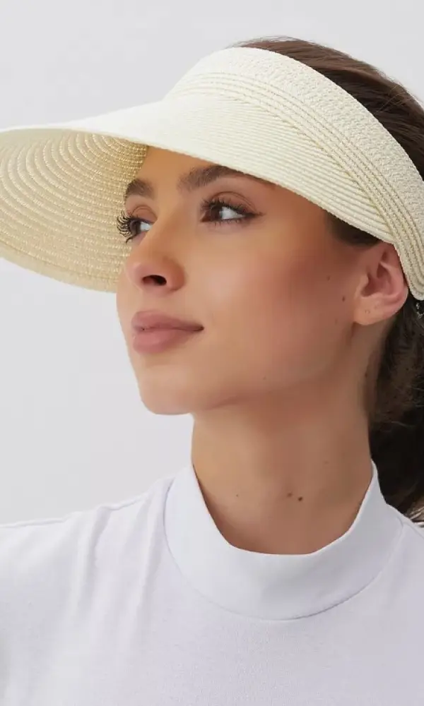 Козырек  плетеный летний от солнца