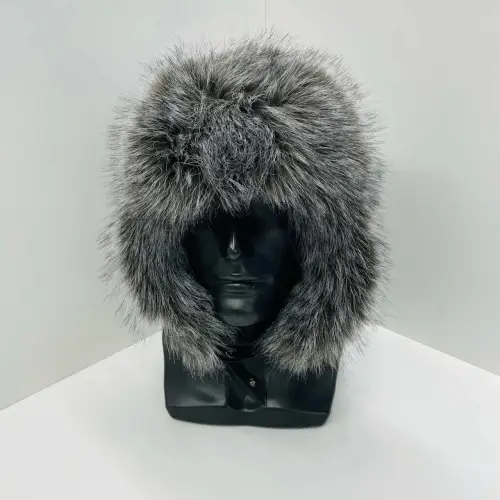 Шапка ушанка меховая мужская (р-р 56-60)