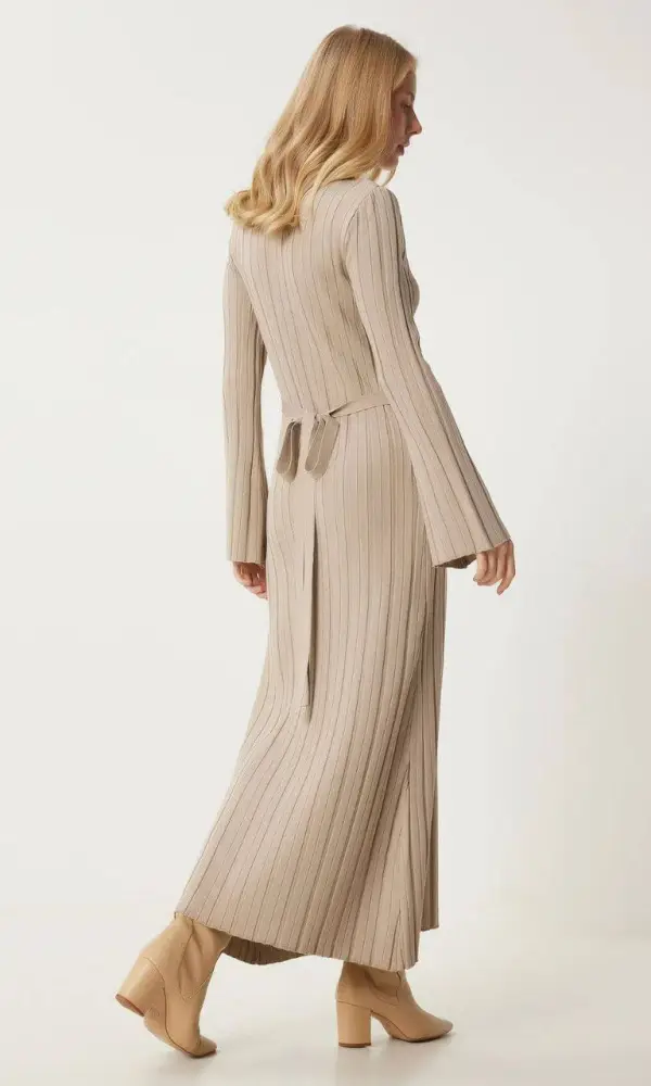 Платье лапша макси с завязками р-р 42-46