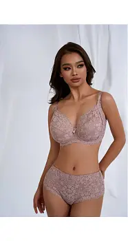 Кружевной бюстгальтер женский (р-р 80-100Е)