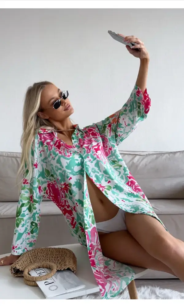 Пляжная туника женская (р-р единый)