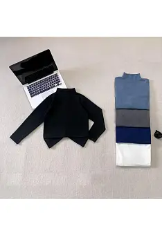 Водолазка базовая для мальчика р-р 122-146