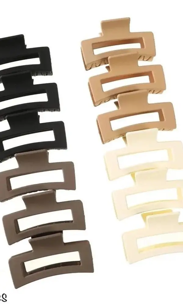 Краб для волос Прямоугольник  ( 8,5 см )