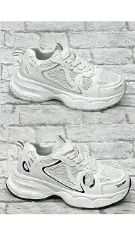 Кроссовки на высокой платформе спортивные женские р-р 36-41