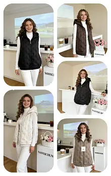 Жилетка женская стёганая (р-р 42-50)