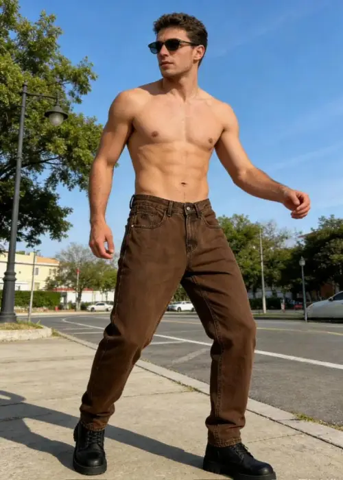 Джинсы бананы мужские стрейчевые (р-р 28-36)