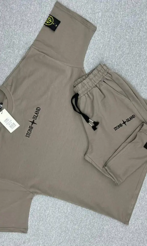 Костюм с шортами и футболкой  мужской спортивный ( р-р 46-54)