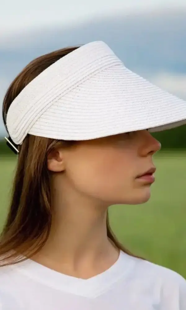 Козырек  плетеный летний от солнца