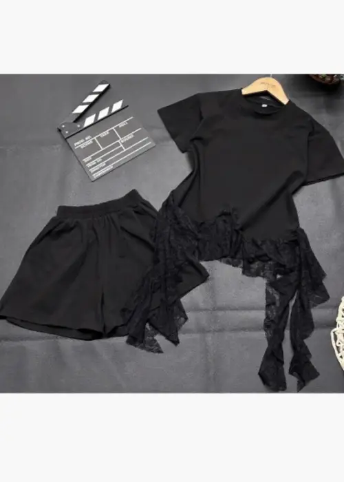 Костюм двойка с шортами для девочки (р-р 36-44)