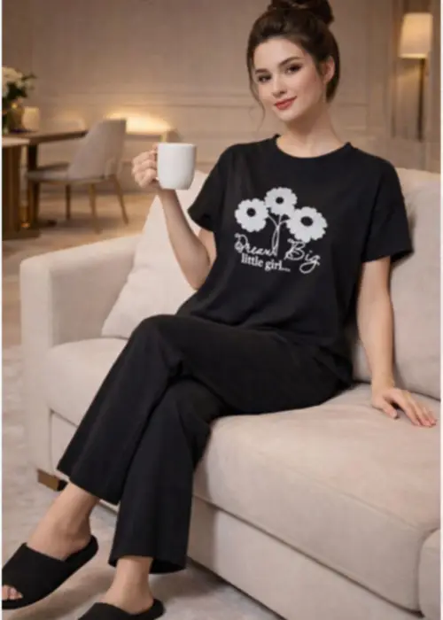 Комплект домашний: футболка и брюки (р-р 50-60)