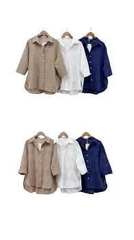 Рубашка женская лёгкая р-р 2XL-5XL