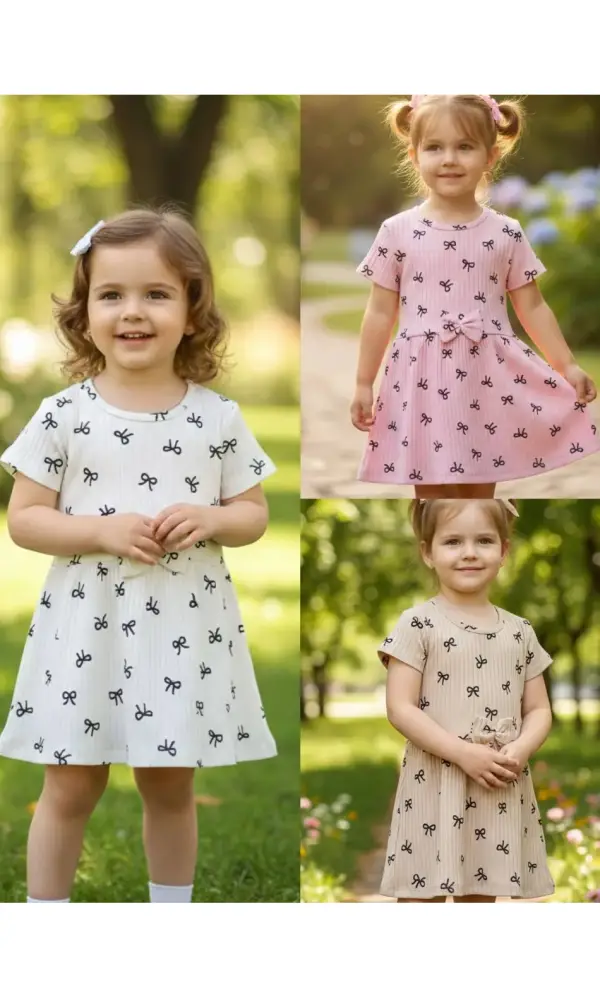 Платье лапша трикотажное для девочки (р-р 3-6 лет)