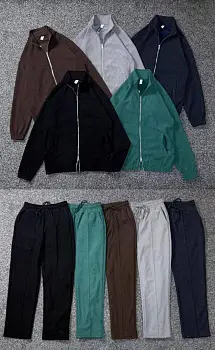 Костюм спортивный вельветовый на молнии р-р M-3XL