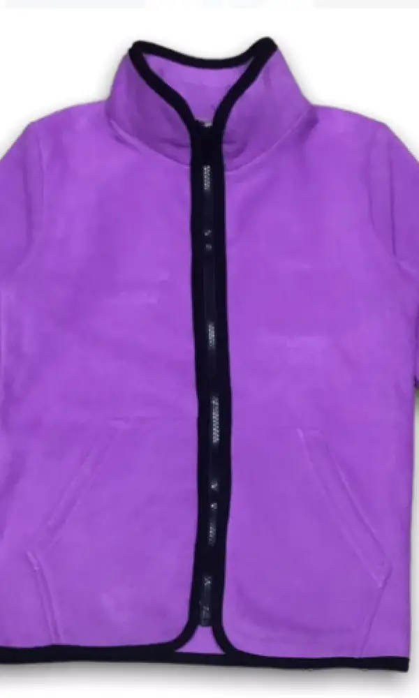 Толстовка на девочку молния флис (р-р 3-7 л)