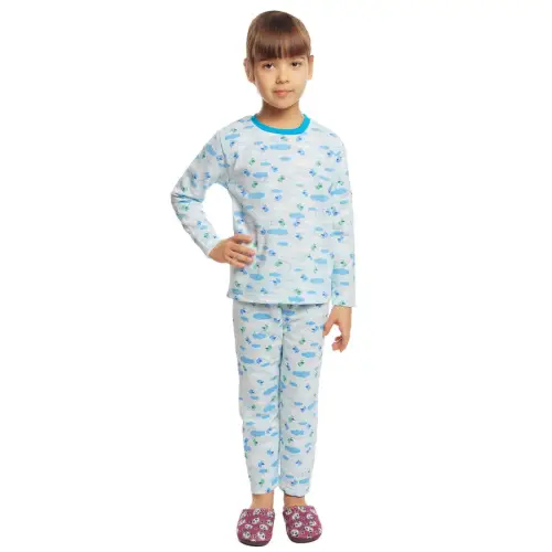 Пижама с начесом, для девочек/мальчиков (8-12лет)