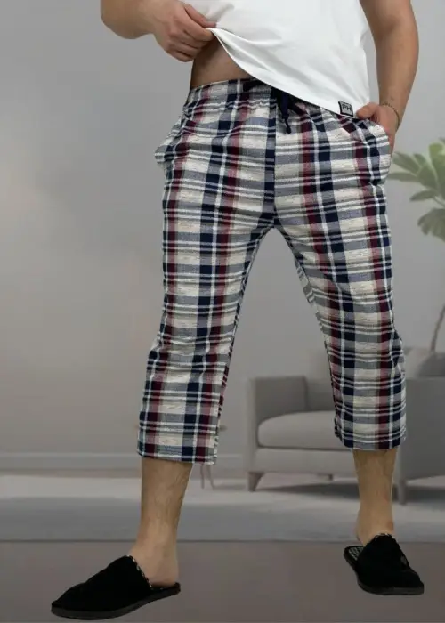 Бриджи домашние мужские на завязках (р-р 48-56)