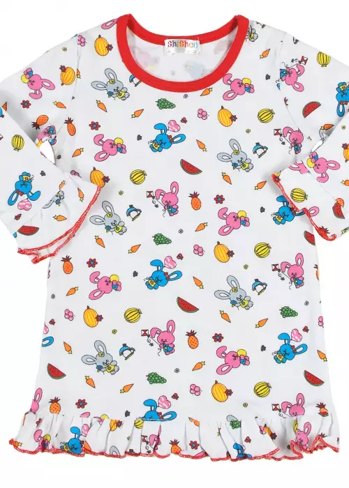 Ночная сорочка для девочек (3-7 лет)