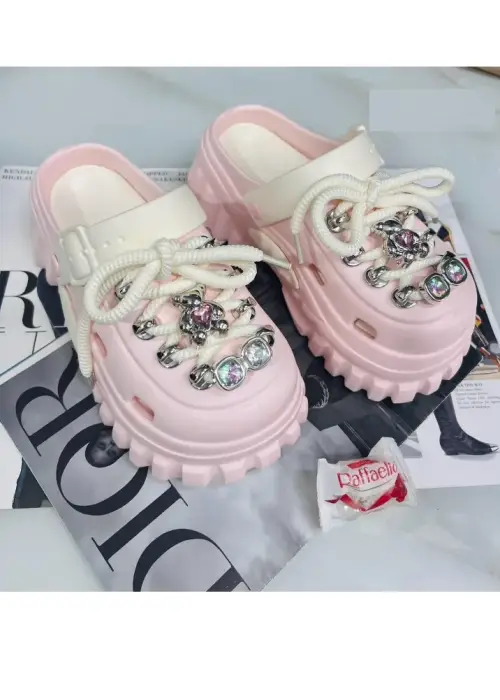 Сабо резиновые на платформе (р-р 36-41)