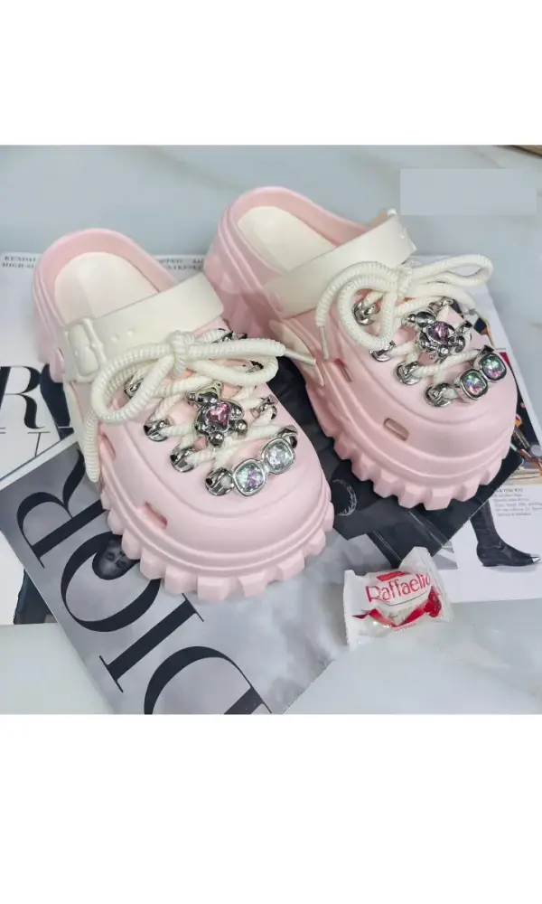 Сабо резиновые на платформе (р-р 36-41)