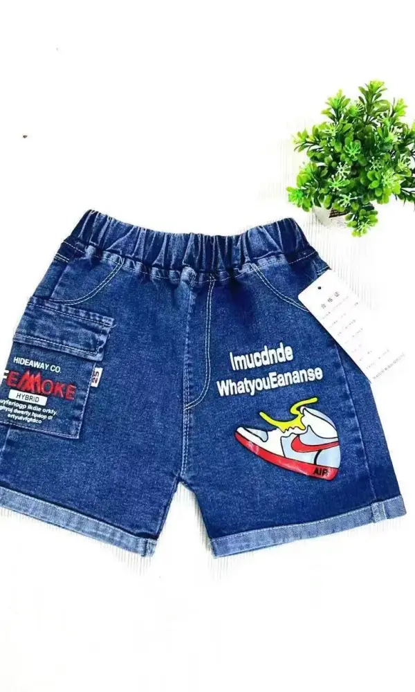 Шорты джинсовые на мальчика ( р-р  4-9 лет)