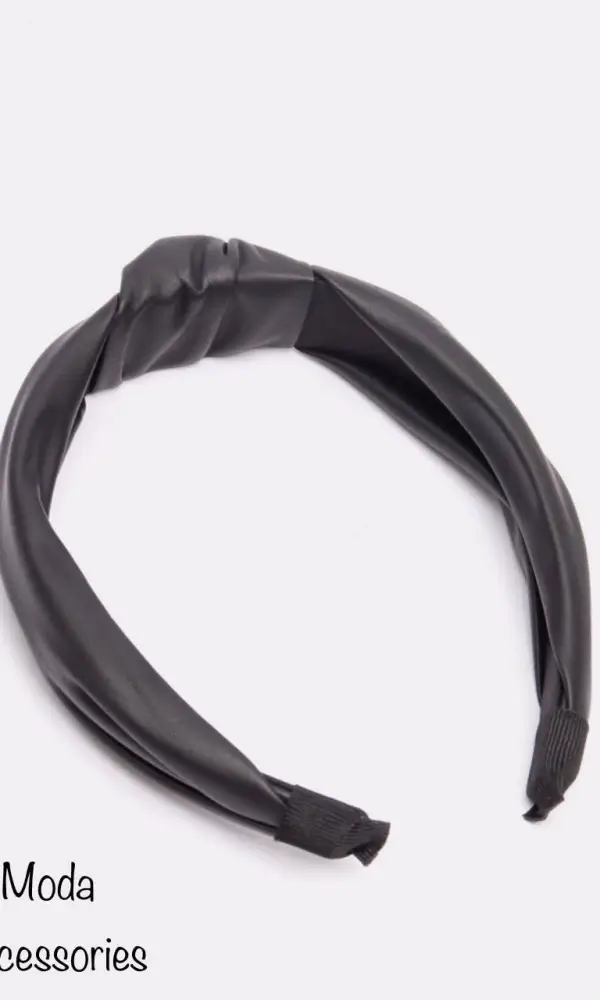 Ободок для волос , экокожа