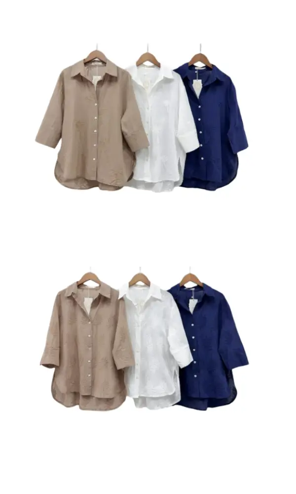 Рубашка женская лёгкая р-р 2XL-5XL